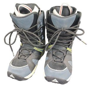 MEN'S Morrow Snowboarding Boots SIZE 10.5 Lace Up Blue Gray